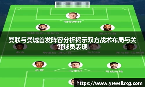 曼联与曼城首发阵容分析揭示双方战术布局与关键球员表现