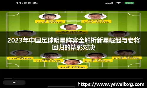 2023年中国足球明星阵容全解析新星崛起与老将回归的精彩对决